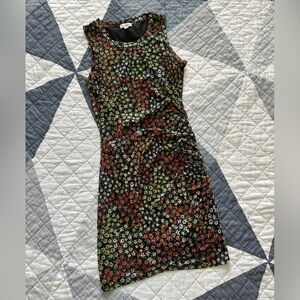 Love, Fire Floral Patterned Dress